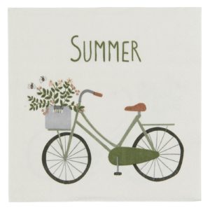 Papierservietten-Fahrrad-Summer-Ib-Laursen