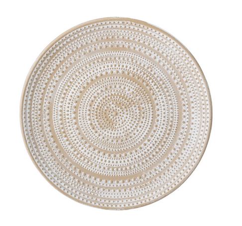 rundes Tablett *Nature* von Bloomingville | Regalino