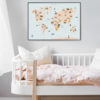 Poster *World Map Tiere* von VISSEVASSE 30x40 cm – Bild 2