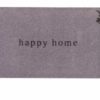 Outdoorfußmatte *Happy Home* dunkelgrau waschbar von Mad About Mats – Bild 2