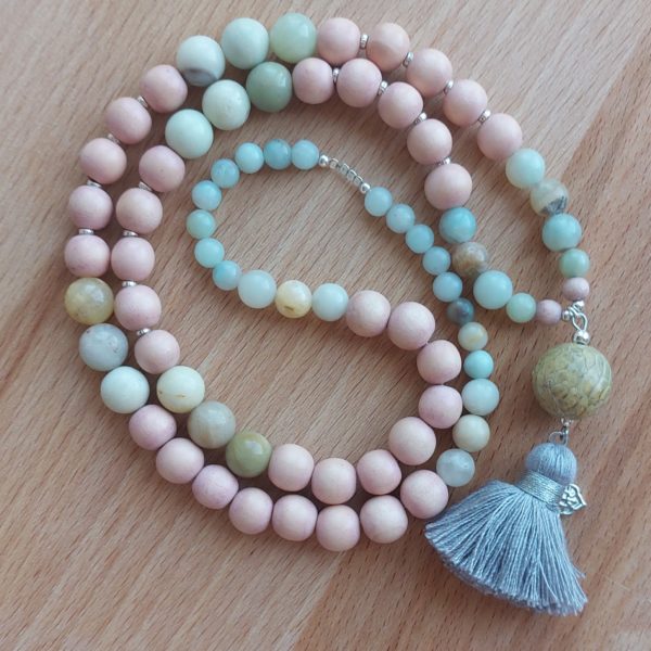 Kette Boho Deluxe * Amazonite* von Samsara