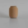 Vase *Blanc Collection* beige Steingut von o cactuu Portugal – Bild 2