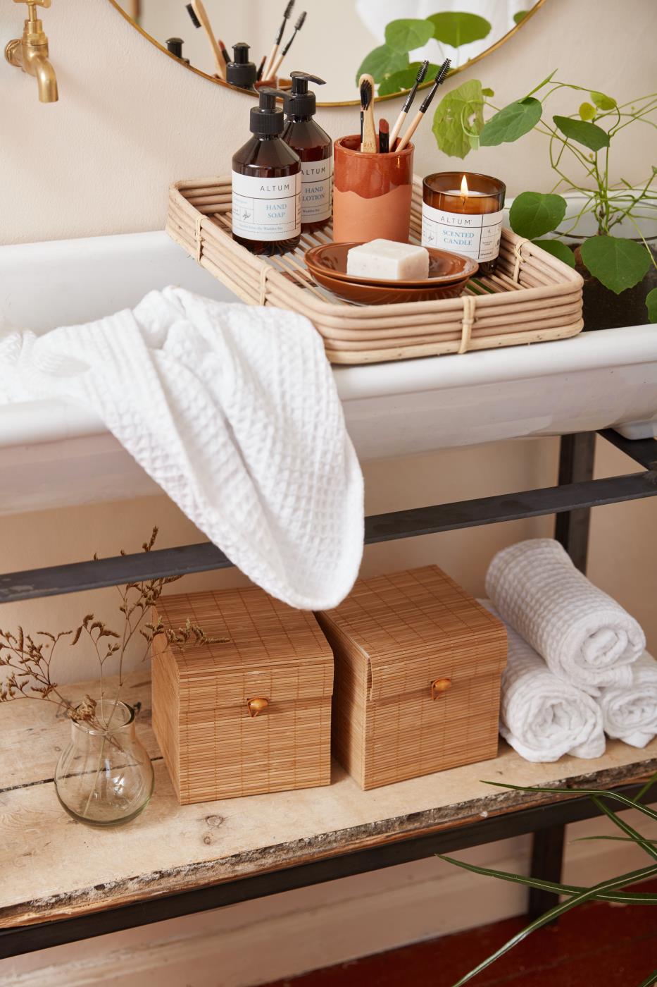 3er Schachtelsatz Bambus von Ib Laursen – Bild 3