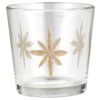 Teelichthalter eingravierter *Stern* Glas von Ib Laursen – Bild 2