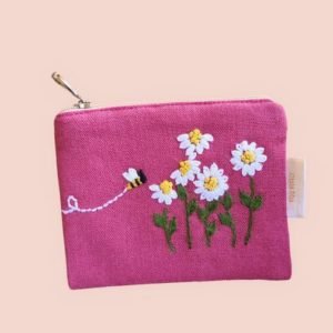 Etui-Geldboerse-Olala-Mia-handbestickt-handmade-Biene