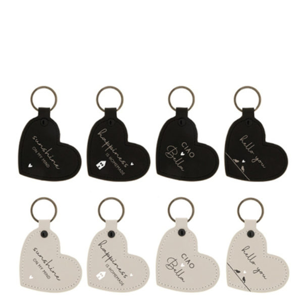 Schlüsselanhänger *Herz* - verschiedene Designs- von Bastion Collections (BC)