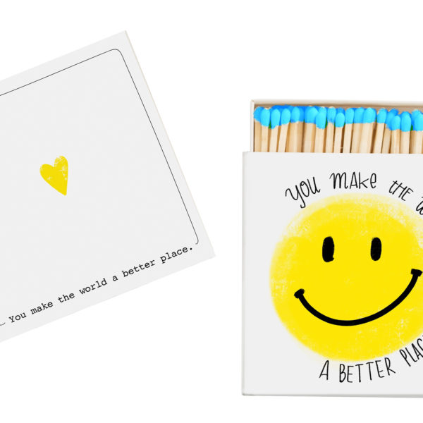 XL Streichhölzer *Smile*