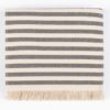 Strandtuch *Barra* schwarz 100x180 cm von Torres Novas Portugal – Bild 3