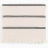 Strandtuch *Boa Nova* schwarz 100x180 cm von Torres Novas Portugal – Bild 3