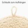 Kuschelkissen *Herz* wollweiß von Mea Living – Bild 2