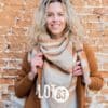 Schal *Nina* mandel von Lot83 – Bild 2