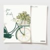 Karte *für dich* Fahrrad mit Blumen – Bild 2