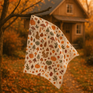 Geschirrtuch *Herbst* grün