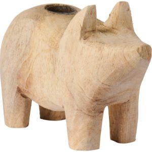 Kerzenhalter Schwein