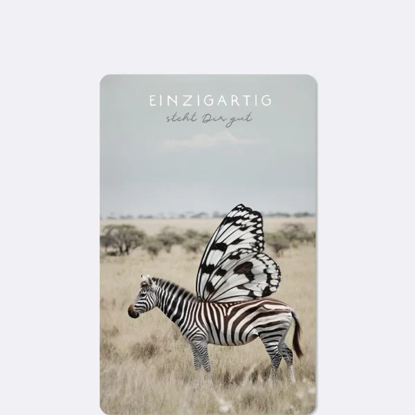Karte *Einzigartig steht Dir gut*