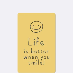 Karte *Smile*