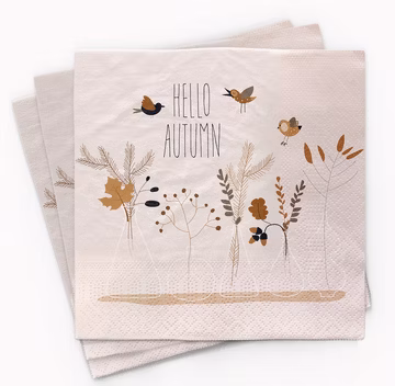 Servietten *Herbst* Bambusfasern
