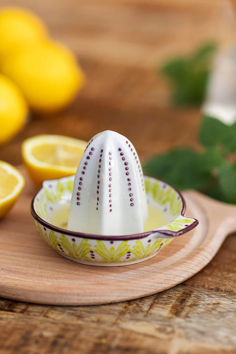 Zitruspresse *Retro* gelb Tranquillo