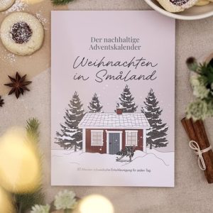 Buch *Weihnachten in Småland (der nachhaltige Adventskalender)* Verblühmeinnicht