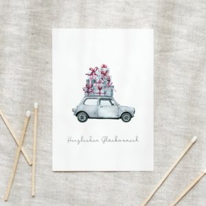 Karte *Geschenkeauto * Leo La Douce