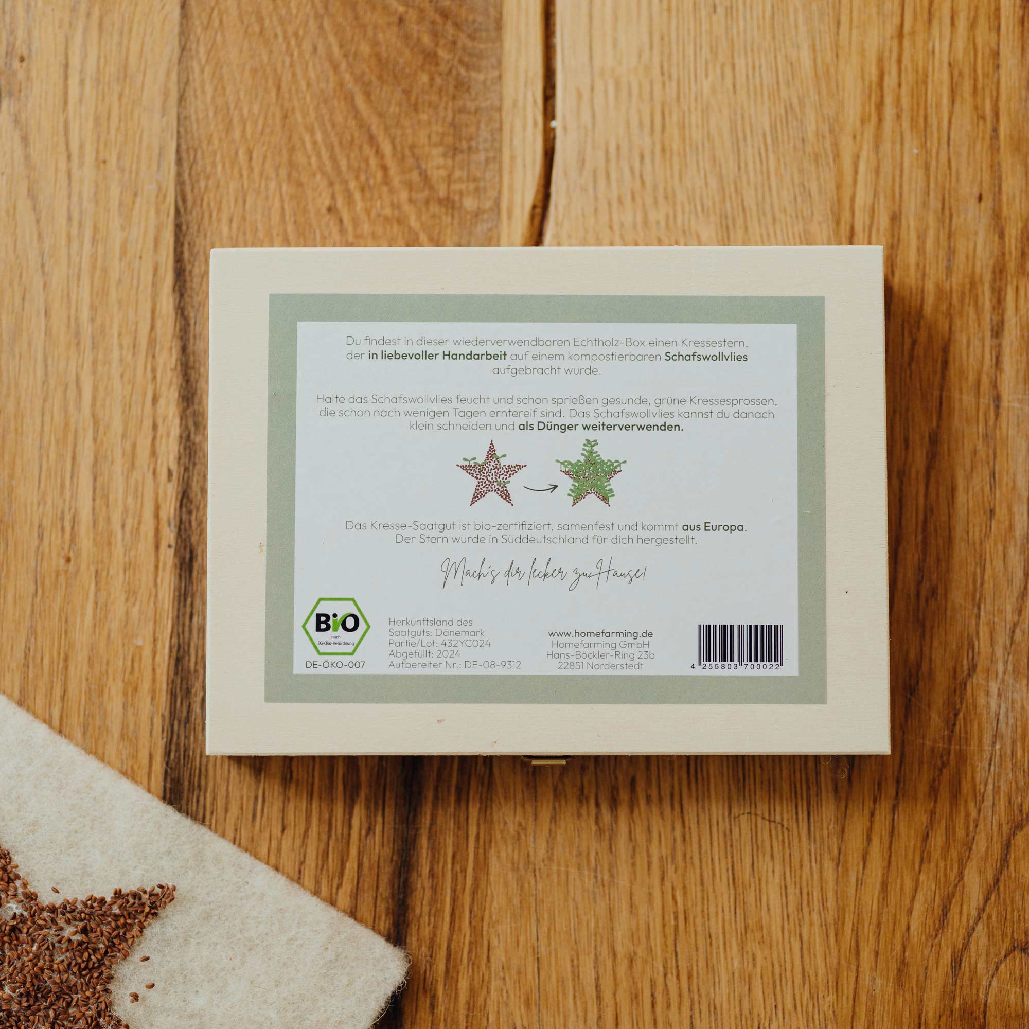 Kressestern *Frohes Fest* – Bild 4