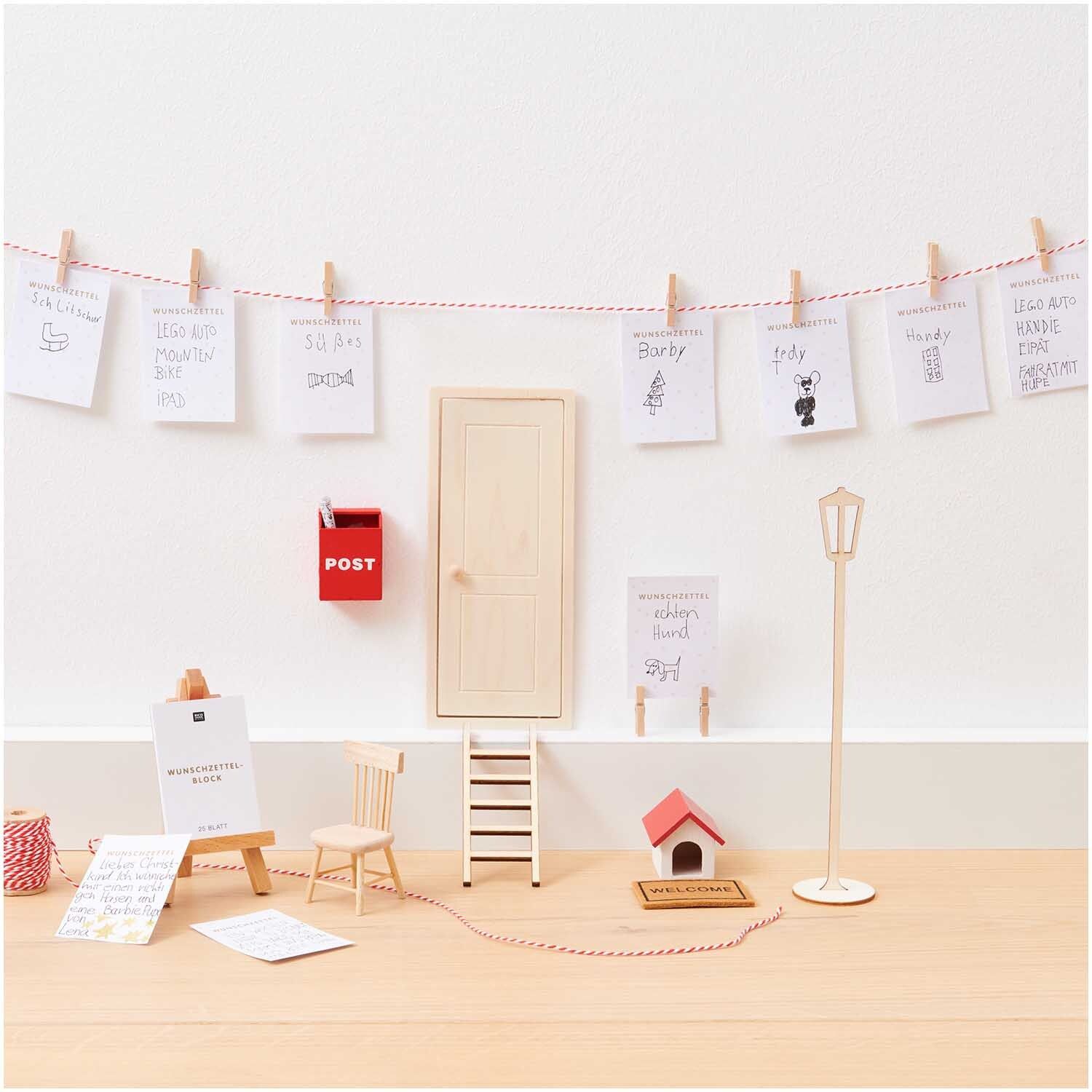 Wichtel Miniatur Briefkasten mit Zeitung Rico Design – Bild 2