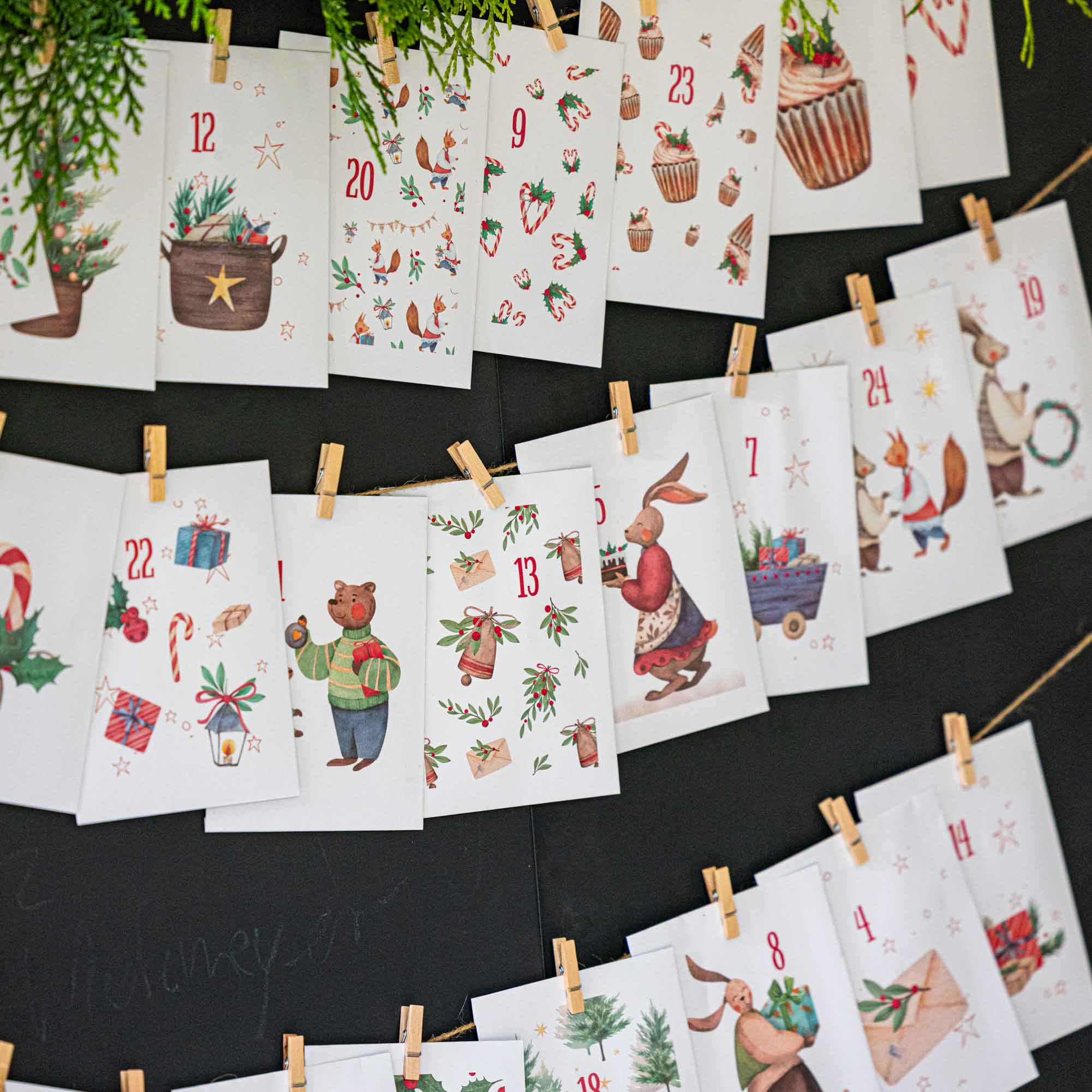 Adventskalender Saatgut