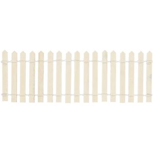 Wichteltür Zubehör Zaun aus Holz für Wichtelwohnung