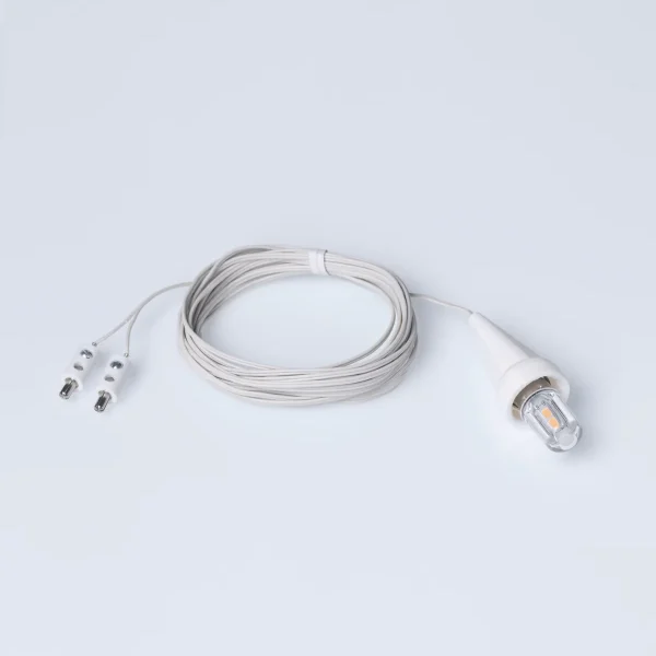 Aufhängung für InnoCreo Lampenschirm mit 3 Meter Kabel und E10 LED