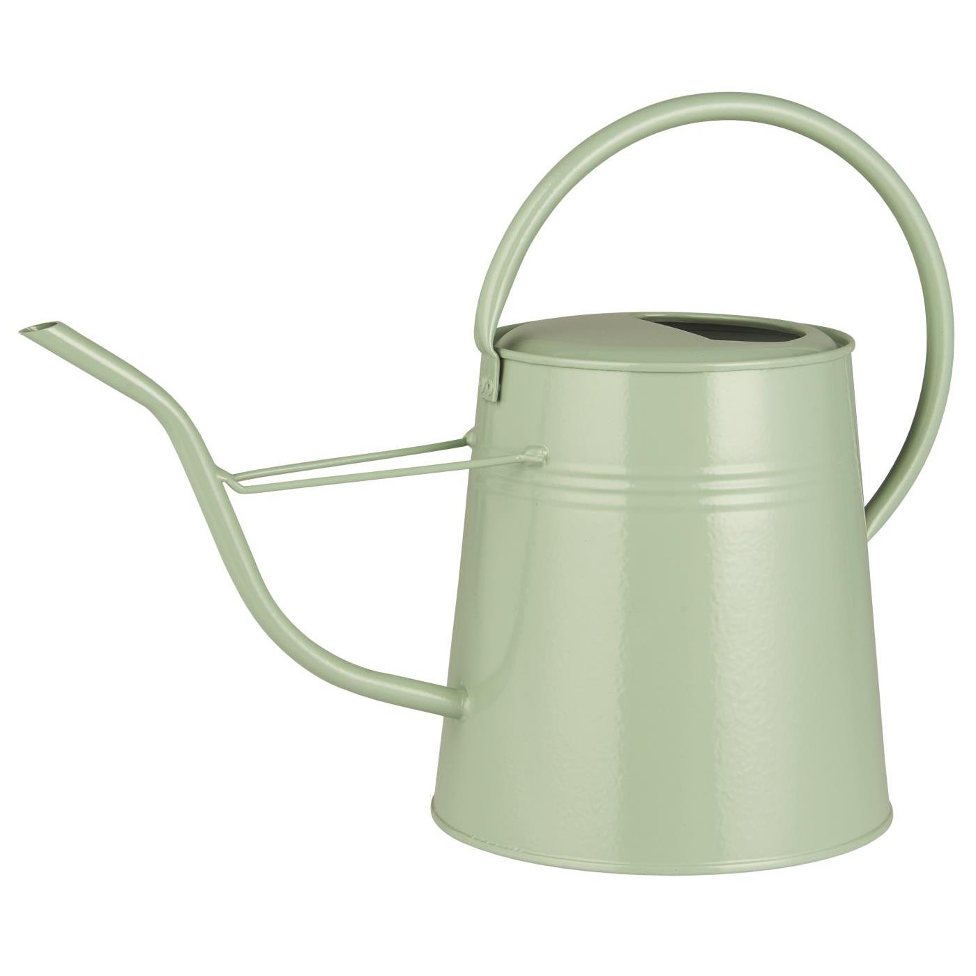 Schlichte Metall Gießkanne im nordischen Design