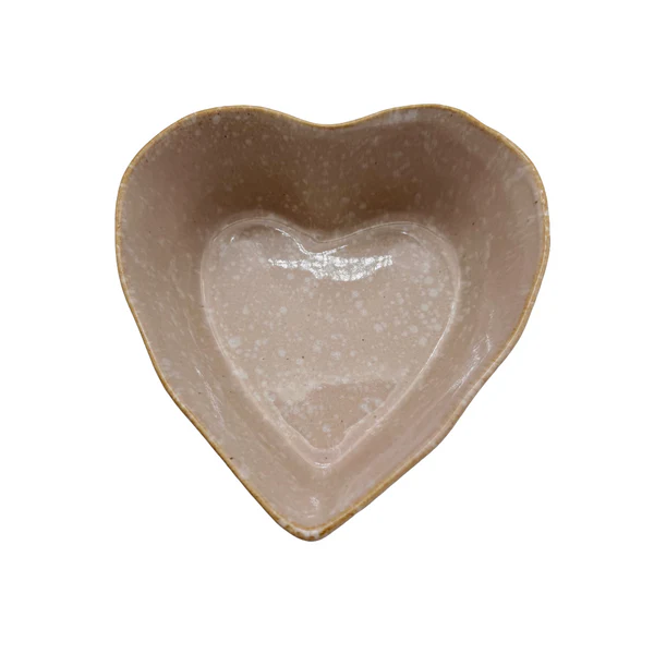 schüssel in Herzform backofenfest pudriges rosa