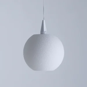 Lampenschirm „Ida“ in Weiß mit kugelförmigem Design passend für Weihnachtsstern A1