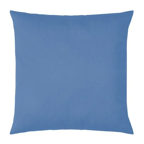 Kissenhülle LEDA steel blue 40x40 cm aus Baumwolle im nordischen Stil