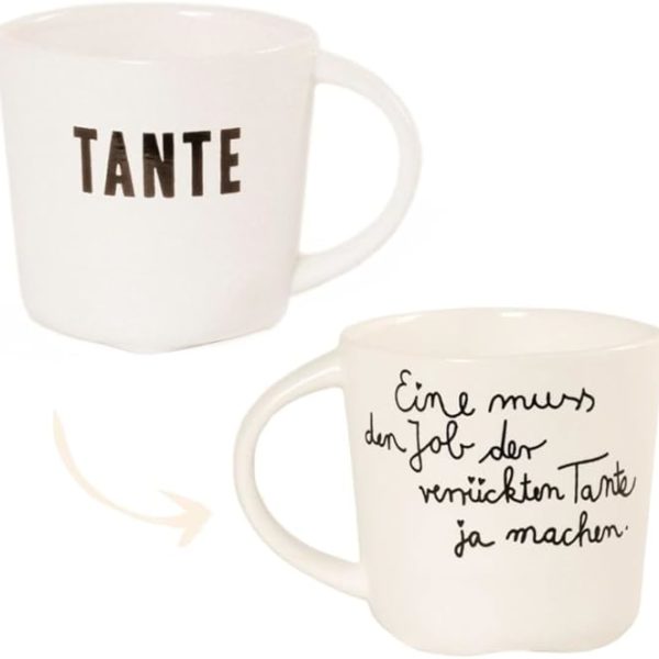 Tasse mit Spruch für Tante