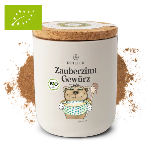 Janosch bio zauberzimt zimt gewürz für porridge und müsli