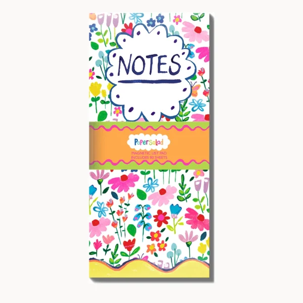 magnetischer notizblock liniert 80 blatt für kühlschrank