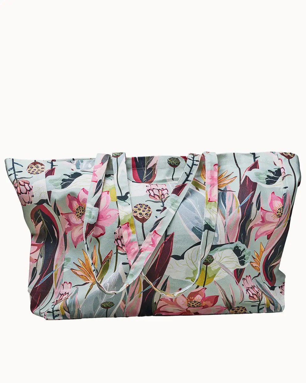 organic cotton bag botanic garden bio baumwolltasche strandtasche