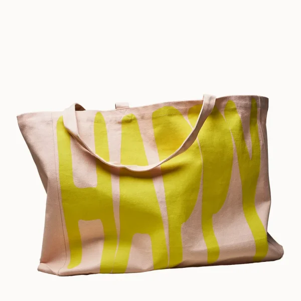 organic cotton bag happy bio baumwolltasche stofftasche