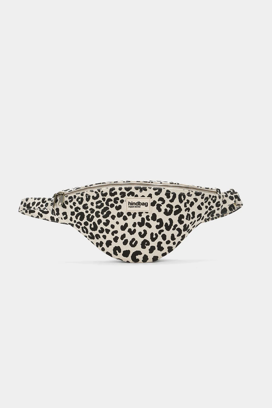 Gürteltasche Sasha Leo Naturweiß – große Bauchtasche aus Bio-Baumwolle – Bild 4