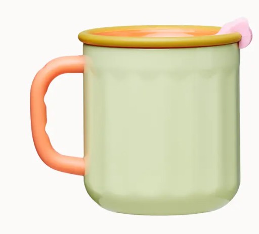 bioloco explorer cup sunrise aus recyceltem Edelstahl mit Deckel