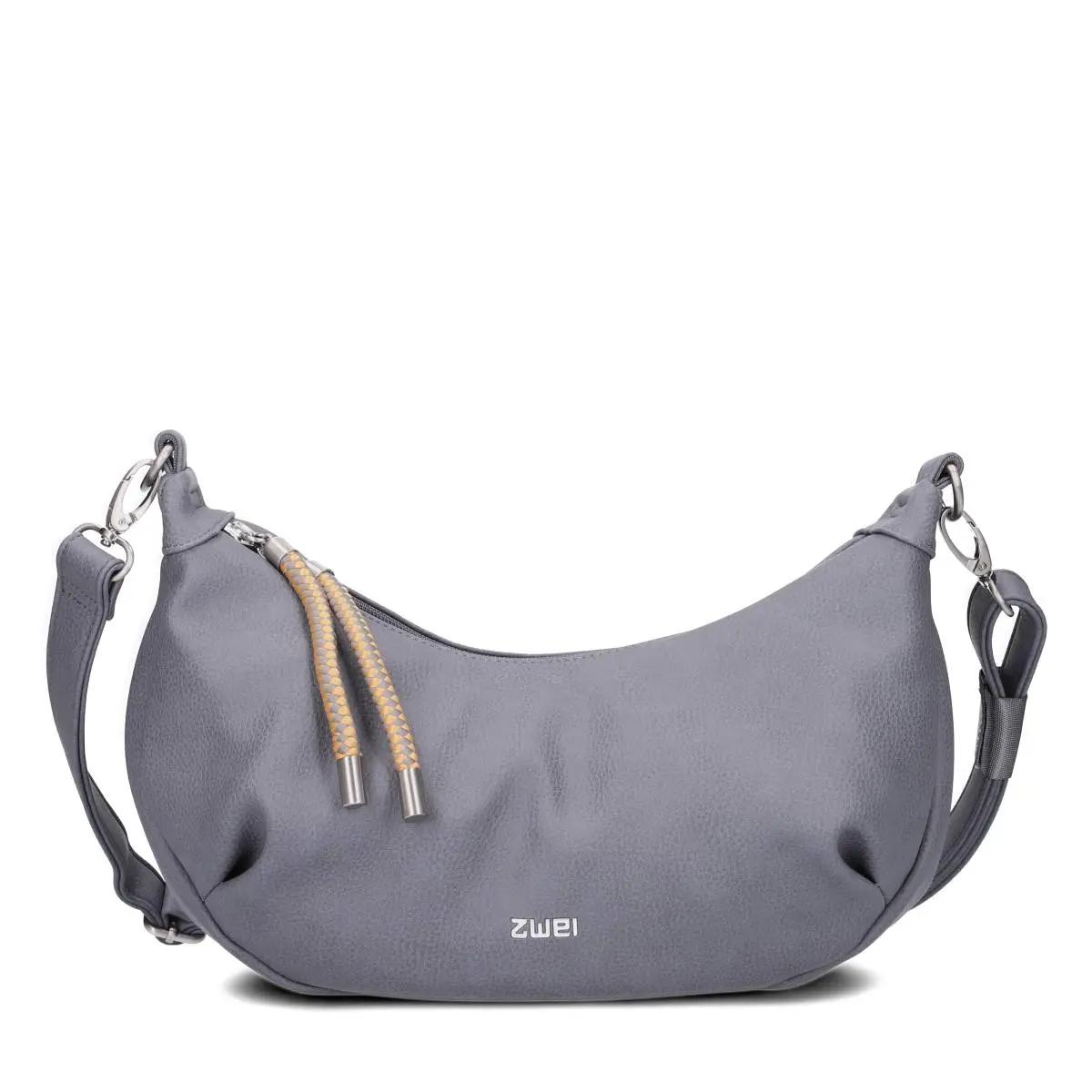 ZWEI LO70 Moon Bag Blau Grau Crossbody Umhängetasche