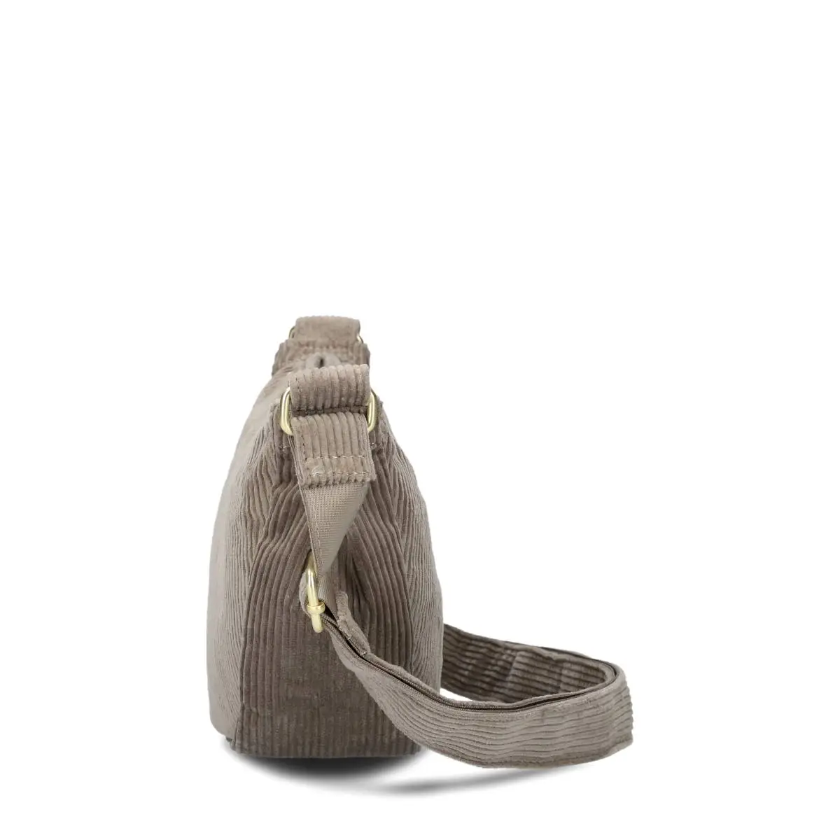 Mademoiselle Moon Bag klein cord mocca – Bild 3