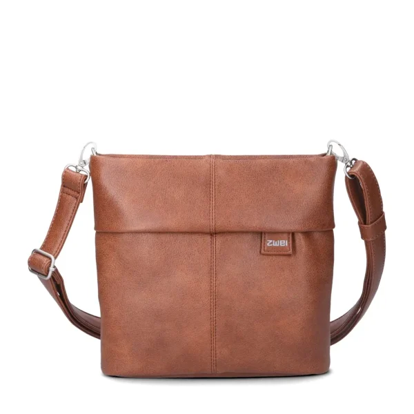 ZWEI M8 Umhängetasche Cognac braune Crossbody Tasche
