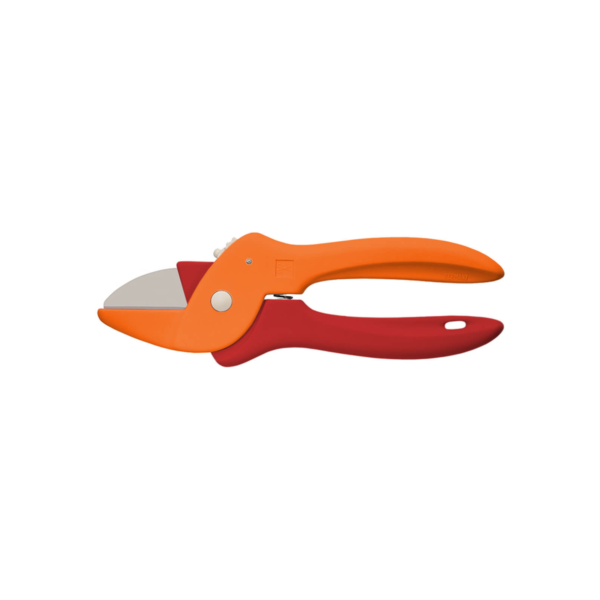 Blumenschere Mix & Match von PAUL in Orange und Rot mit Edelstahlklinge