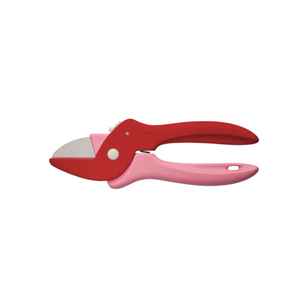 Blumenschere Mix & Match von PAUL in Rot und Rosa mit Edelstahlklinge