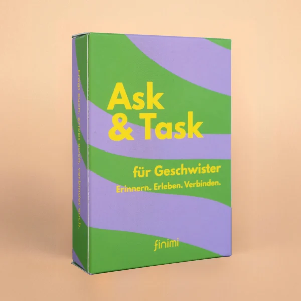 Ask & Task Kartenset für Geschwister