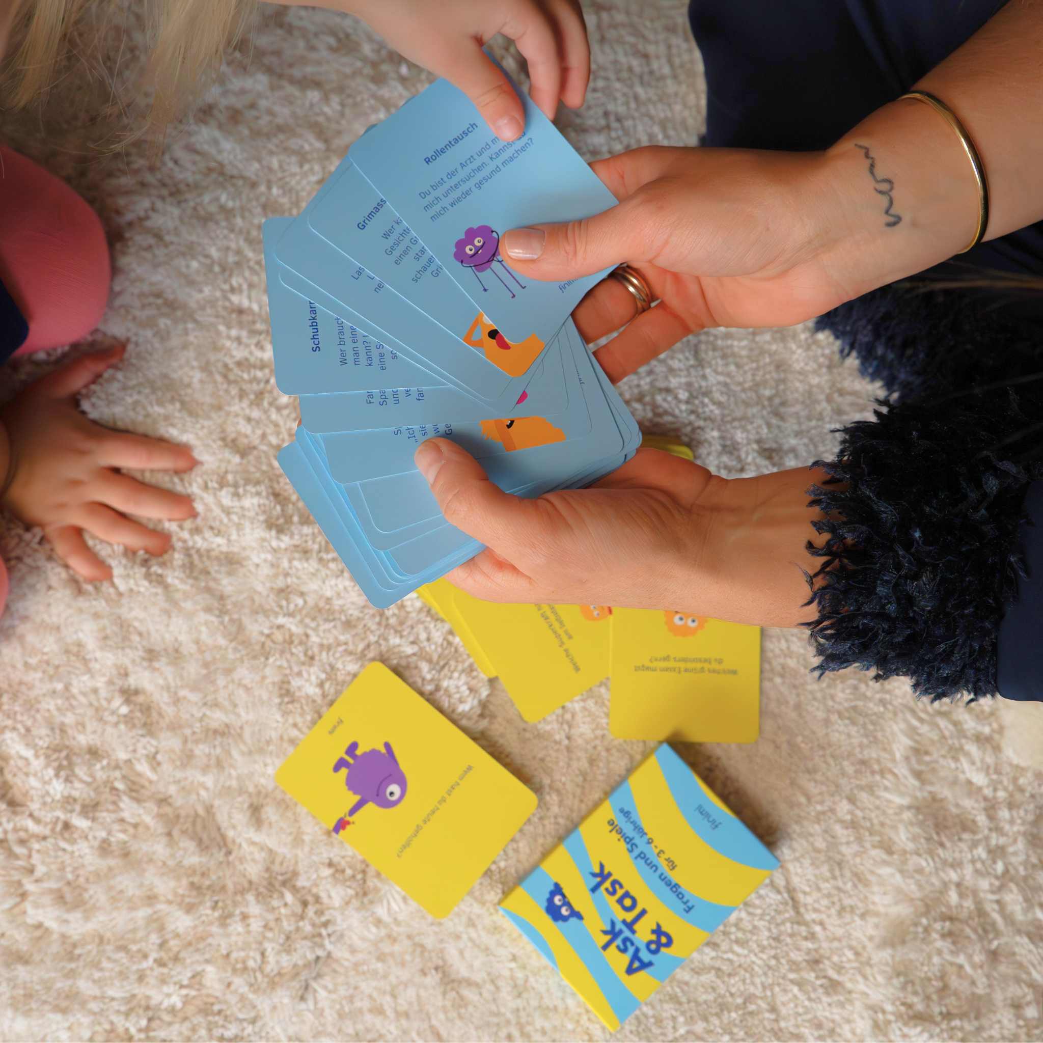 Ask & Task Kartenset für Kinder | Fragen & Spiele – Bild 4