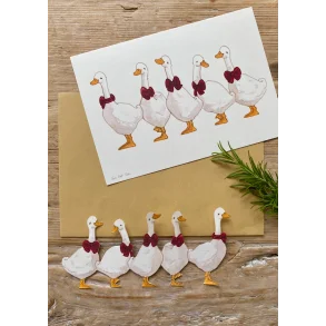 Die Weihnachtsgänse sind los