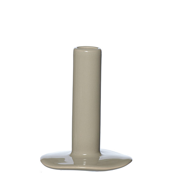 Vase „Lily“ in Glossy Sand – klein, fein & ganz schön charmant
