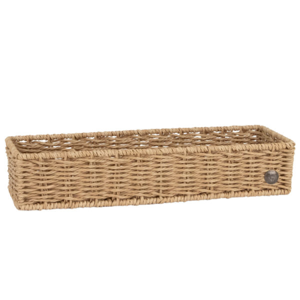 CELESTE Rectangular Long handgeflochtener Aufbewahrungskorb